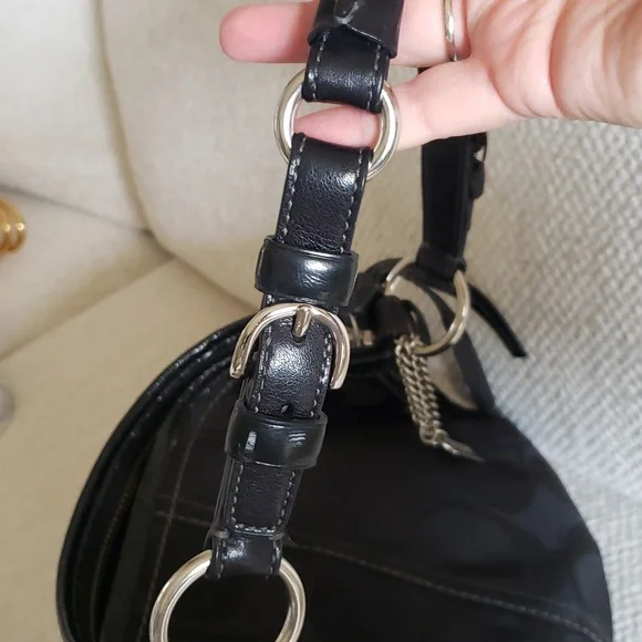 Coach Black Shoulder Bag - Picture 7 of 9